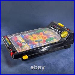 VTG TOMY Tabletop Pinball Machine Stunt Jumper Lights Sounds Vibration RETRO 70s