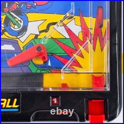 VTG TOMY Tabletop Pinball Machine Stunt Jumper Lights Sounds Vibration RETRO 70s