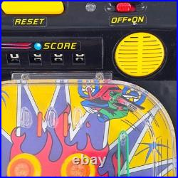 VTG TOMY Tabletop Pinball Machine Stunt Jumper Lights Sounds Vibration RETRO 70s