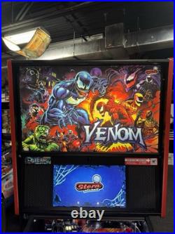 Venom Premium Edition Pinball Machine Stern Dealer 277 Plays A Beauty Home Use