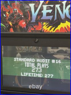 Venom Premium Edition Pinball Machine Stern Dealer 277 Plays A Beauty Home Use