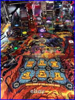 Venom Premium Edition Pinball Machine Stern Dealer 277 Plays A Beauty Home Use