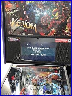 Venom Pro Edition Pinball Machine Stern Free Ship Orange County Pinballs