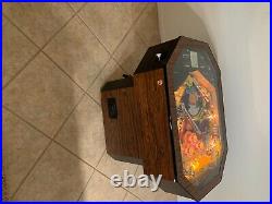 Very Rare Only 300 Ever Made A Working'roy Clark Cocktail Pinball Machine