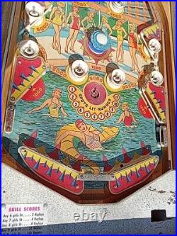 Very Rare Vintage 1960 Bally Beauty Contest Bingo Pinball Machine