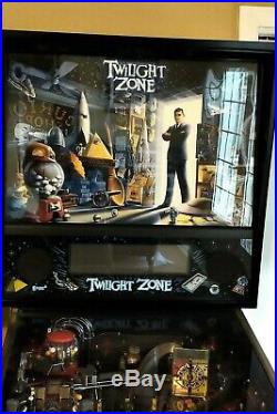 Very Special Twilight Zone Pinball Machine Bally Coin Op Arcade LEDs Pat Lawlor