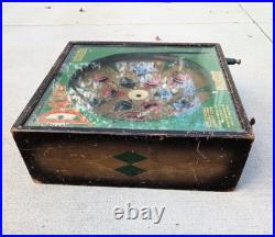 Vintage 1930s Daisy Tabletop Pinball Machine Skill Game Gambling Peo Mfg