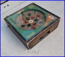 Vintage 1930s Daisy Tabletop Pinball Machine Skill Game Gambling Peo Mfg