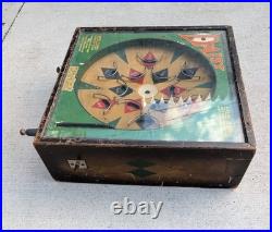 Vintage 1930s Daisy Tabletop Pinball Machine Skill Game Gambling Peo Mfg
