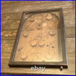 Vintage 1933 Clown-Themed Wooden Tabletop Pinball Machine Pat'd 8-24-33