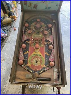 Vintage 1950 Williams Nifty Pinball Machine Parts Repair Project