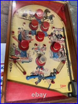 Vintage 1950's State Fair Pinball Machine Superior Toy Co