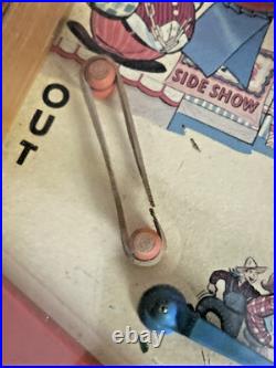 Vintage 1950's State Fair Strength Tester Pinball Machine Superior Toy Co