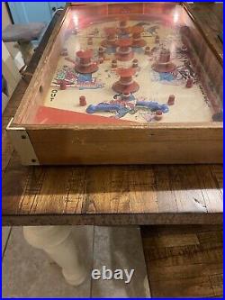 Vintage 1950's State Fair Strength Tester Pinball Machine Superior Toy Co