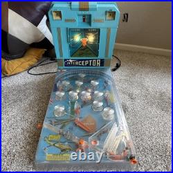 Vintage 1960's Marx Interceptor Pinball Machine