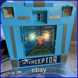 Vintage 1960's Marx Interceptor Pinball Machine
