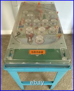 Vintage 1960s Marx Sweepstakes Pinball Game Electric Horse Race Toy Arcade READ