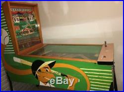 Vintage 1961 Original Williams Batting Champ Bat/baseball Deluxe Pinball Machine