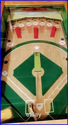 Vintage 1961 Original Williams Batting Champ Bat/baseball Deluxe Pinball Machine