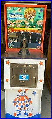 Vintage 1969 Chicago Coin's Super Circus Shooting Rifle Arcade Gun Game