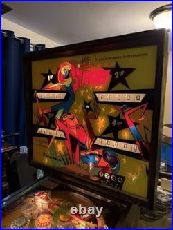 Vintage 1971 Williams Stardust Pinball Machine 4 Player EM Arcade Game Works