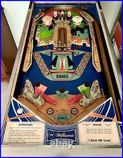 Vintage 1973 WILLIAMS DARLING Pinball Machine Try before you take