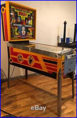 Vintage 1977 Stern Disco Pinball Machine