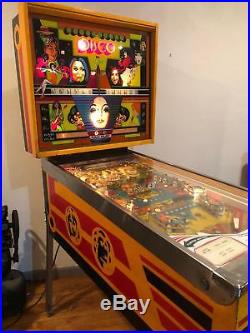 Vintage 1977 Stern Disco Pinball Machine