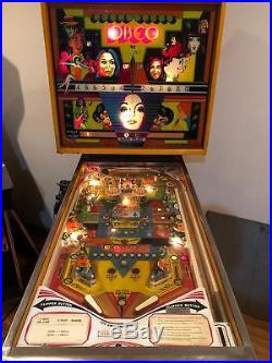 Vintage 1977 Stern Disco Pinball Machine