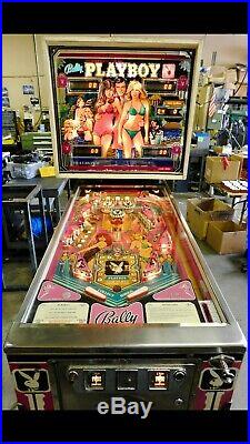 Vintage 1978 Bally Playboy Hugh Hefner Pinball Machine