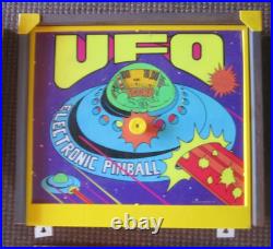 Vintage 1978 Coleco UFO ELECTRIC PINBALL ELECTRIC TOY GAME For parts or repair