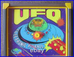Vintage 1978 Coleco UFO ELECTRIC PINBALL ELECTRIC TOY GAME For parts or repair