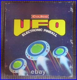 Vintage 1978 Coleco UFO ELECTRIC PINBALL ELECTRIC TOY GAME For parts or repair