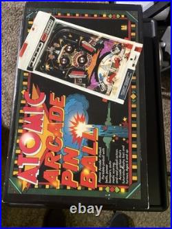 Vintage 1979 TOMY Atomic Arcade Tabletop Pinball Machine Tested Works Vintage 1979 TOMY Atomic Arcade Tabletop Pinball Machine Tested Works