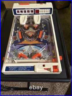Vintage 1979 TOMY Atomic Arcade Tabletop Pinball Machine Tested Works Vintage 1979 TOMY Atomic Arcade Tabletop Pinball Machine Tested Works