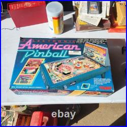 Vintage 1991 Tomy American Pinball Electronic Table Machine Working with Plug