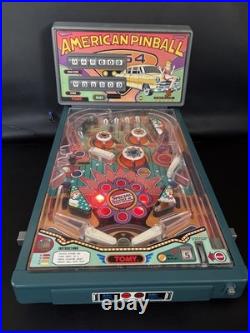 Vintage 1991 Tomy American Pinball Electronic Table Machine Working with Plug
