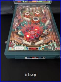 Vintage 1991 Tomy American Pinball Electronic Table Machine Working with Plug