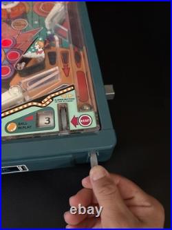 Vintage 1991 Tomy American Pinball Electronic Table Machine Working with Plug