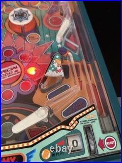 Vintage 1991 Tomy American Pinball Electronic Table Machine Working with Plug