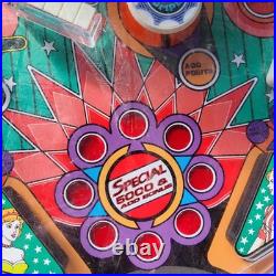 Vintage 1991 Tomy American Pinball Electronic Table Machine Working with Plug