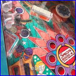 Vintage 1991 Tomy American Pinball Electronic Table Machine Working with Plug