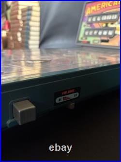 Vintage 1991 Tomy American Pinball Electronic Table Machine Working with Plug