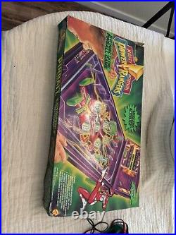 Vintage 1994 Power Rangers Talking Pin Ball Game Purple Saban