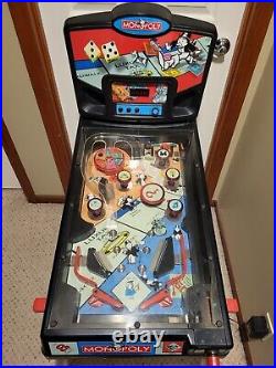 Vintage 2000 Hasbro Pinball MONOPOLY Electronic WithLegs