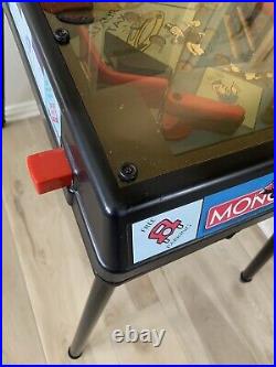 Vintage 2000 Monopoly Pinball Machine Game by Hasbro