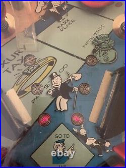 Vintage 2000 Monopoly Pinball Machine Game by Hasbro