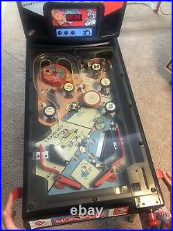 Vintage 2000 Pinball Machine Hasbro Monopoly Electronic Electronic WORKS GREAT