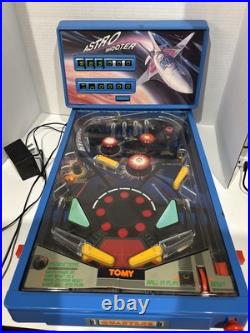 Vintage 80s TOMY ASTRO SHOOTER Table Top Pinball Game Works Tested 1 Owner