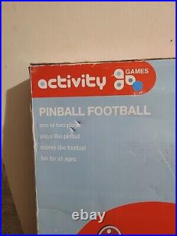 Vintage Activity Games Pinball Football Machine For Kids Sealed Box